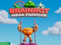 Mäng Brainrot Mega Parkour Internetis