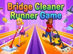 Mäng Bridge Cleaner Runner Game Internetis