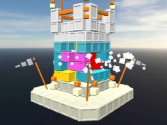 Mäng Castle Block Destruction Internetis