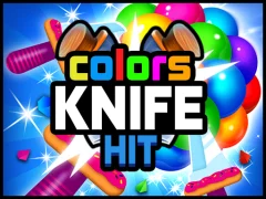 Mäng Knife Hit Colors Internetis