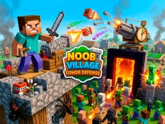 Mäng Noob Village Tower Defense Internetis