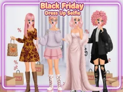 Mäng Black Friday Dress Up Selfie Internetis