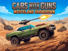 Mäng Cars with Guns: Wasteland Showdown Internetis