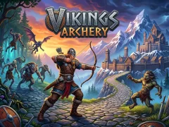 Mäng Vikings archery Internetis