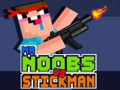 Mäng Mr Noobs vs Stickman Internetis