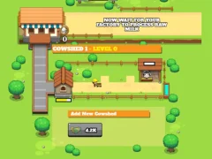 Mäng Idle Dairy Farm Tycoon Internetis