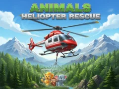 Mäng Animals Helicopter Rescue Internetis
