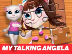 Mäng My Talking Angela Jigsaw Puzzle Internetis