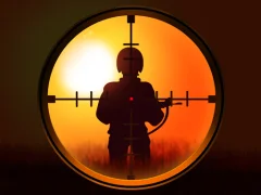 Mäng Sniper King 2D The Dark City Internetis