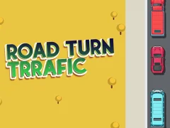 Mäng Road Turn Trrafic Internetis