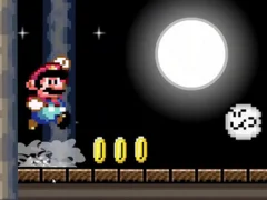 Mäng Super Mario Flash Halloween Version Internetis