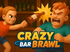 Mäng Crazy Bar Brawl Internetis