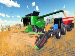 Mäng Real Village Tractor Farming Simulator 2020 Internetis
