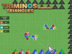 Mäng Triminos Dominoes Triangles Internetis