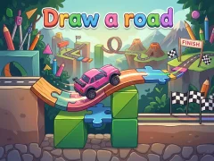 Mäng Draw a road Internetis