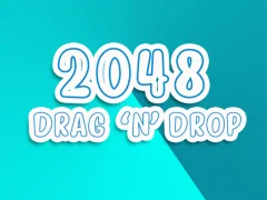 Mäng 2048 drag 'n drop Internetis