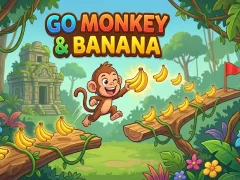 Mäng Go monkey & Banana Internetis