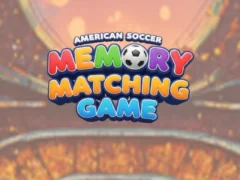 Mäng American Soccer Memory Matching Game Internetis