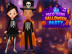 Mäng Toco Teens Halloween Party Internetis
