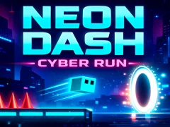 Mäng Neon Dash Cyber Run Internetis
