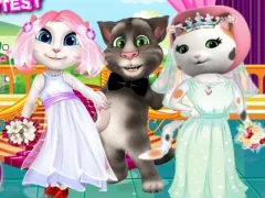 Mäng White Kittens Bride Contest Internetis