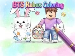 Mäng BTS Roblox Coloring Internetis