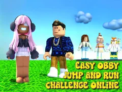 Mäng Easy Obby Jump and Run Challenge Online Internetis