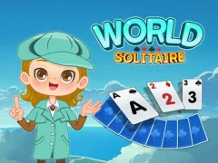 Mäng World Solitaire Tripeaks Internetis