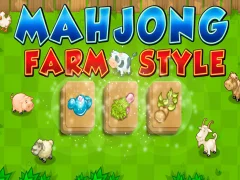 Mäng Mahjong Farm Style Internetis