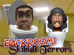 Mäng Backrooms Skibidi terrors Internetis