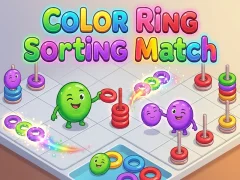 Mäng Color Ring Sorting Match Internetis