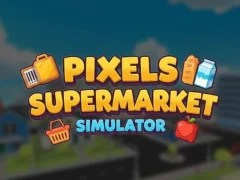 Mäng Pixels Supermarket Simulator Internetis