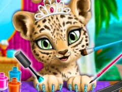 Mäng Jungle Animal Hair Salon Internetis