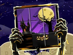 Mäng Puzzle Slide Terror Internetis