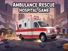 Mäng Ambulance Rescue Hospital Game Internetis