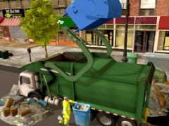 Mäng Town Clean Garbage Truck Internetis