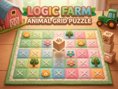 Mäng Logic Farm: Animal Grid Puzzle Internetis