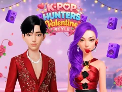 Mäng K-Pop Hunters Valentine Style Internetis