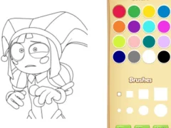 Mäng Pomni Coloring Book For Kids Internetis