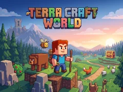 Mäng Terra Craft World Internetis