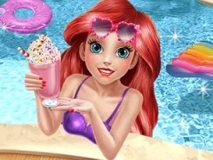 Mäng Mermaid Princess Pool Time Internetis