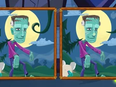 Mäng Halloween Find the Differences Internetis