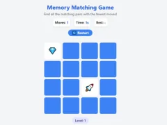 Mäng Memory Matching Game Internetis
