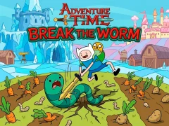 Mäng Adventure Time Break the Worm Internetis