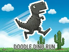 Mäng Doodle Dino Run Internetis