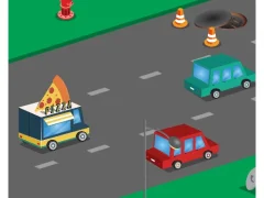 Mäng Food Rush Traffic Internetis