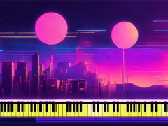 Mäng Piano Game star 5 Internetis