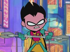 Mäng Teen Titans Go! Hidden Numbers Internetis
