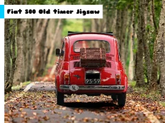 Mäng Fiat 500 Old Timer Jigsaw Internetis