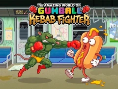 Mäng The Amazing World of Gumball Kebab Fighter Internetis